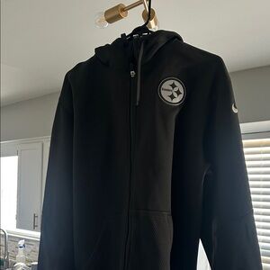 Nike Black Bomber Jacket with Logo